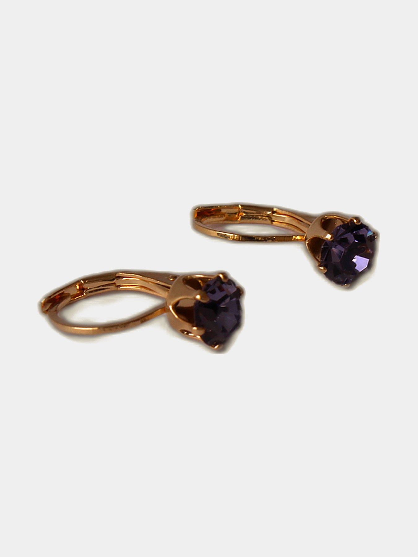 Pendientes Cristal Violeta
