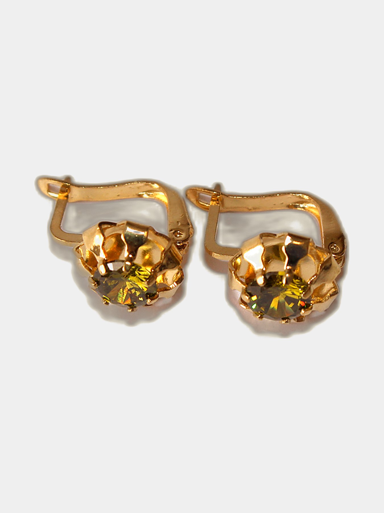 Pendientes Cristal Verde