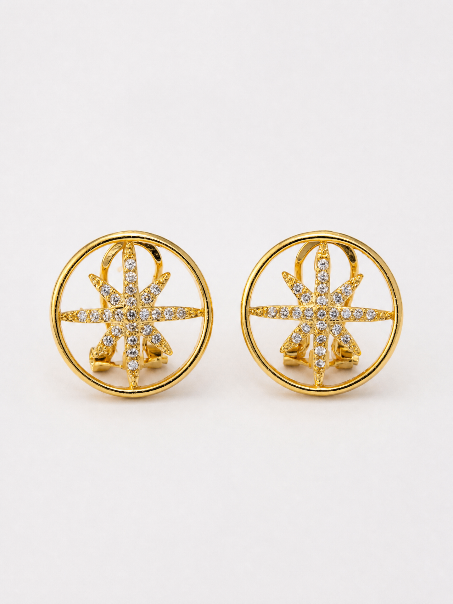 Aretes Estrella Círculo