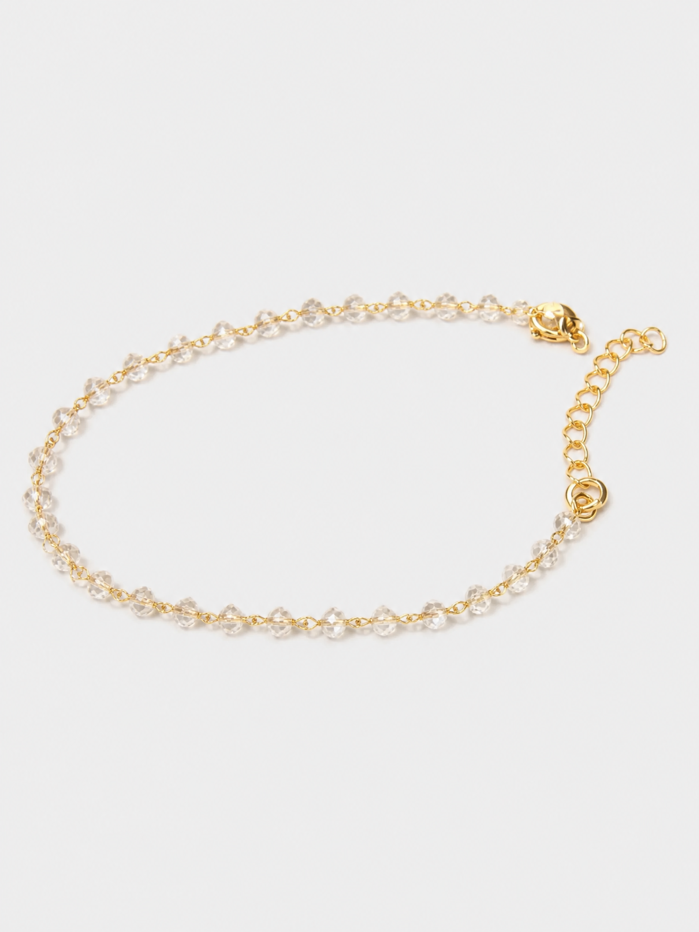 Pulsera Cristal Blanco