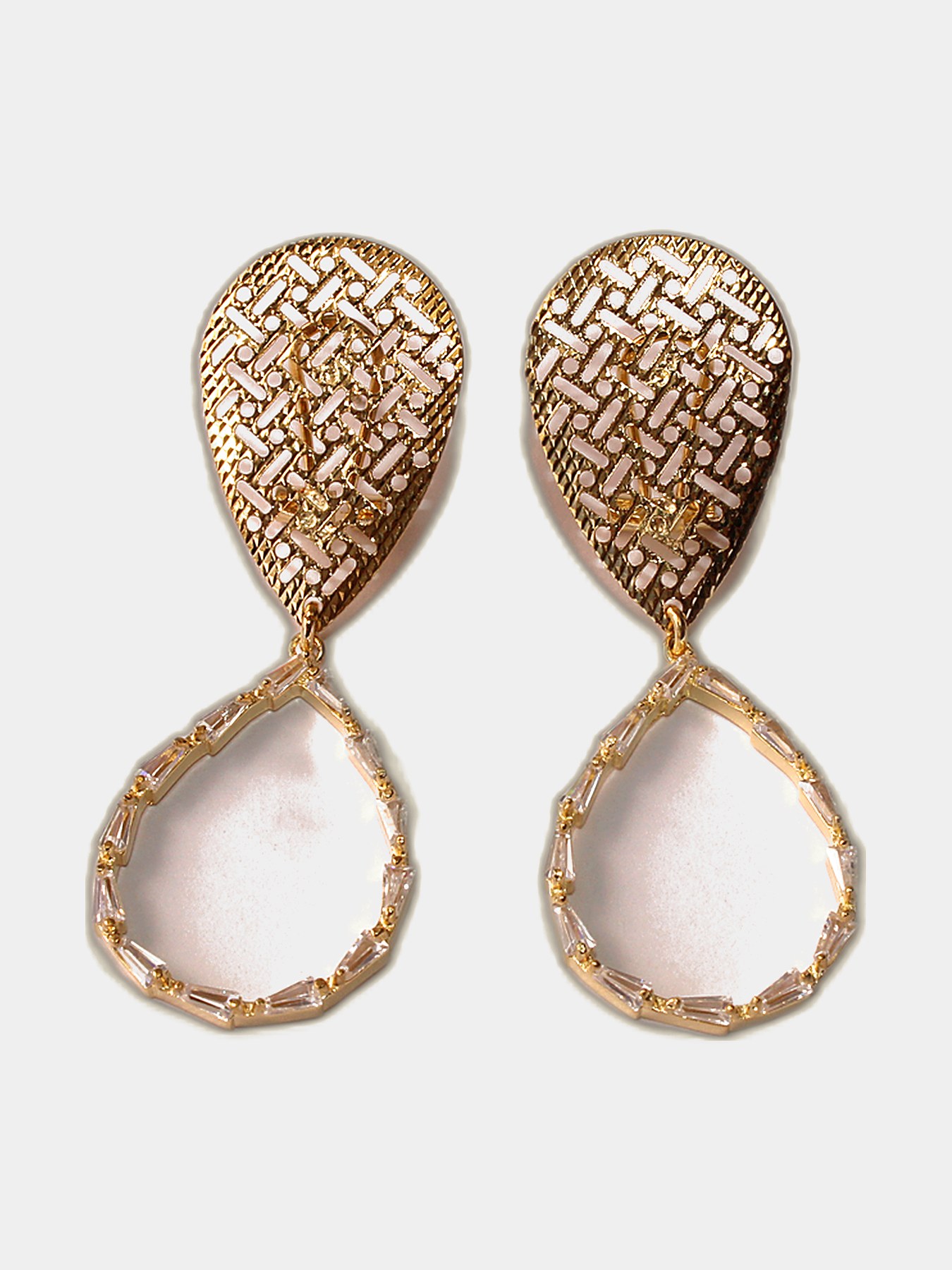 Aretes Gota Cristal