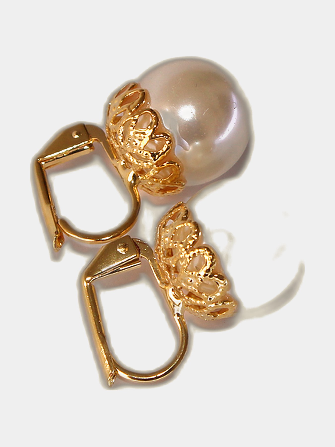 Pendientes Perla Flor