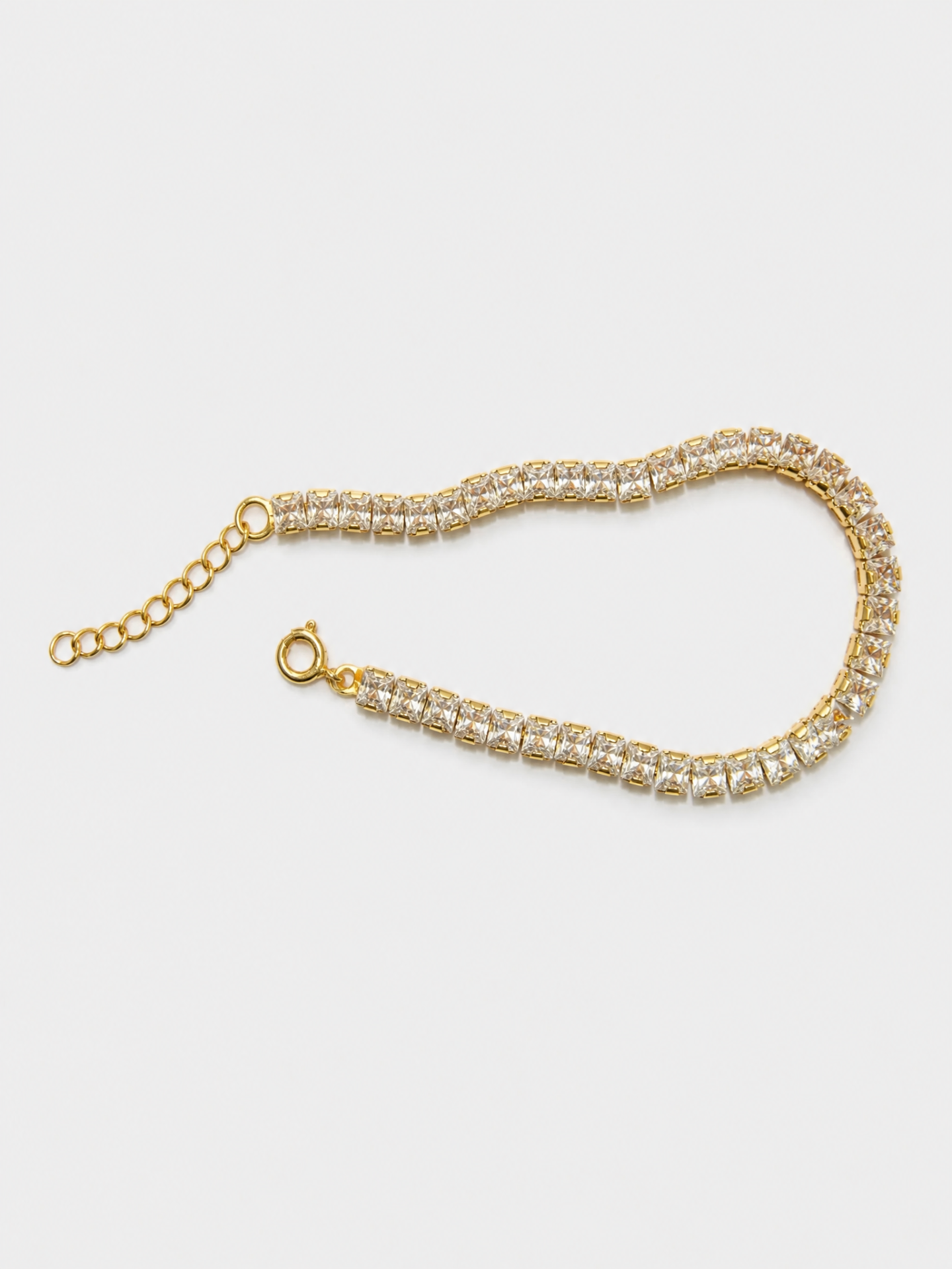 Pulsera Circón Cuadrado