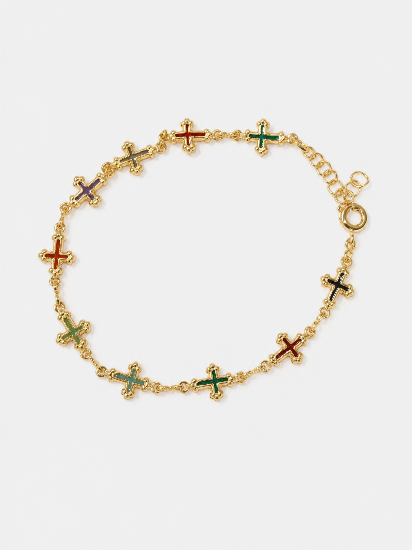 Pulsera Cruces de Colores