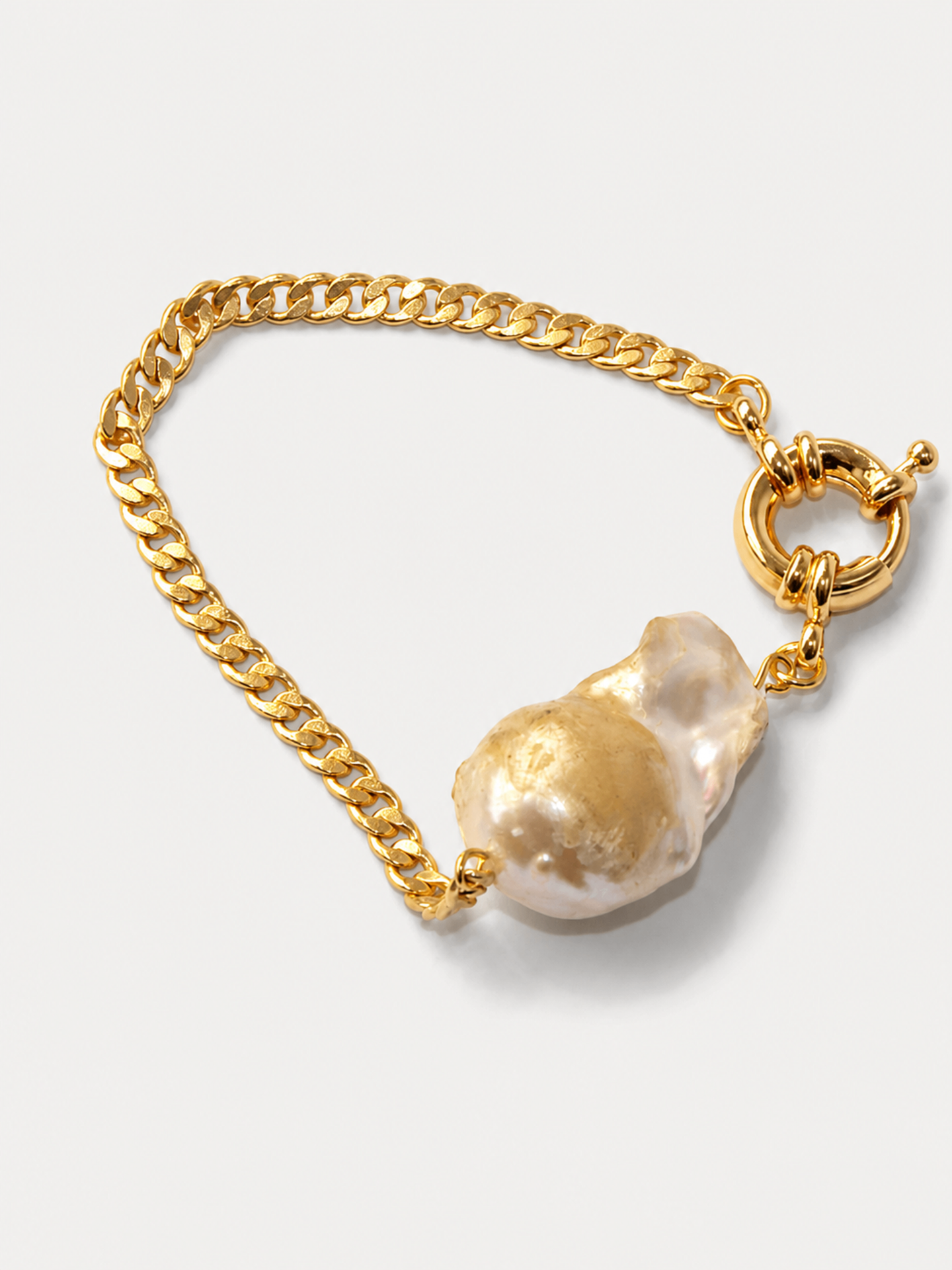 Pulsera Perla Real Grande