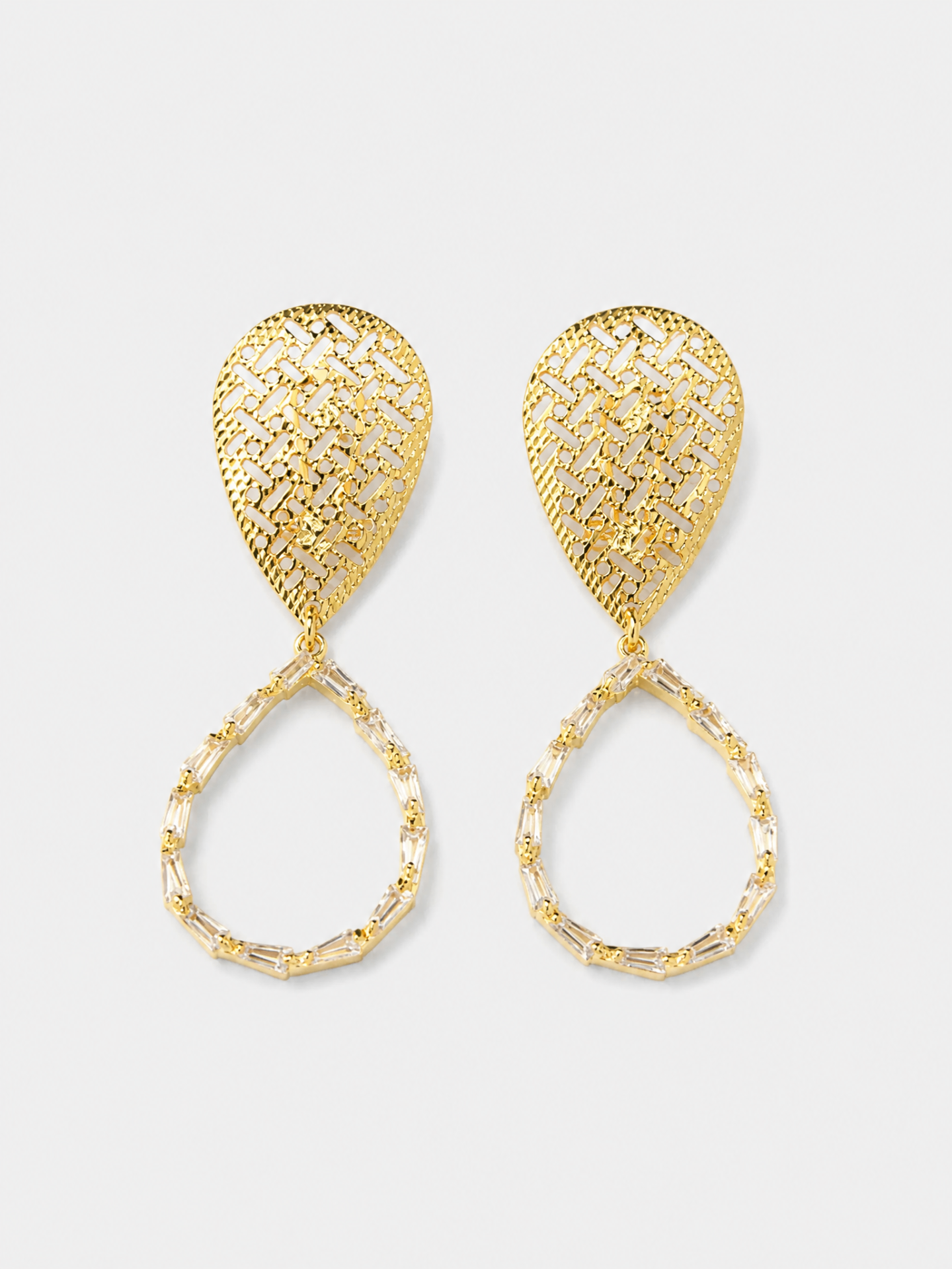Aretes Gota Cristal