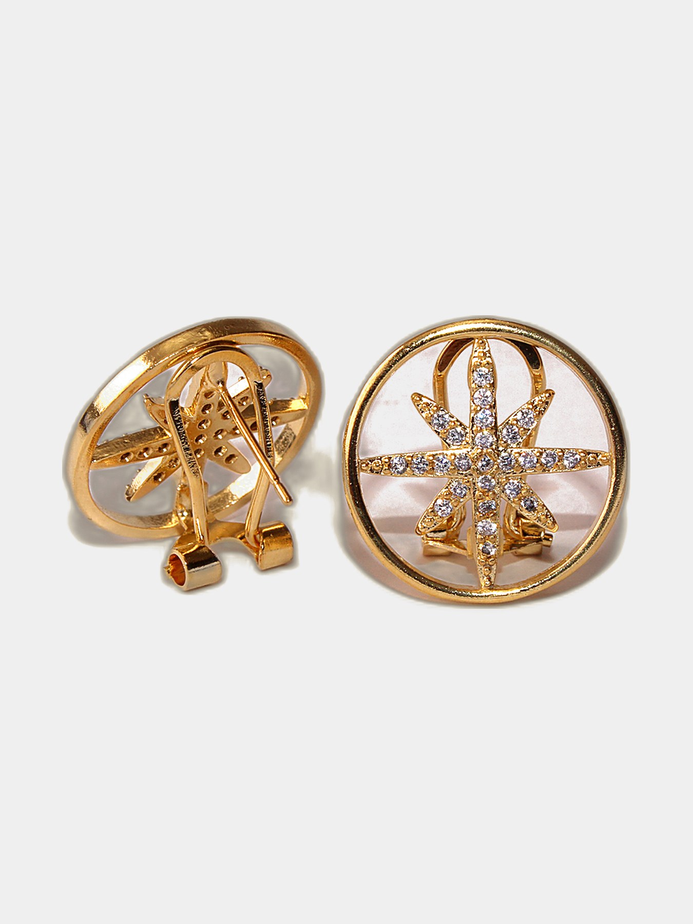 Aretes Estrella Círculo