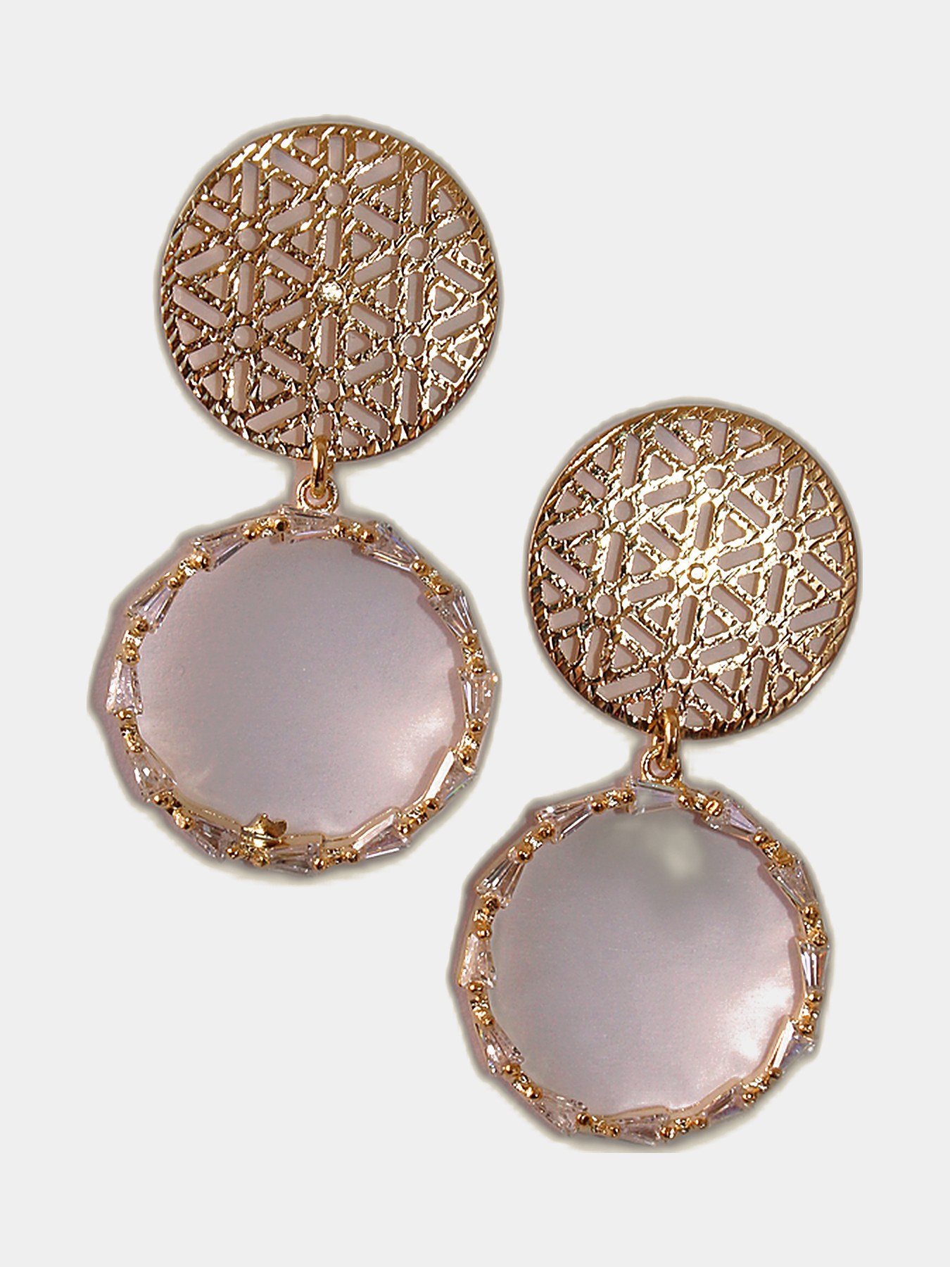 Aretes Mandala Cristal