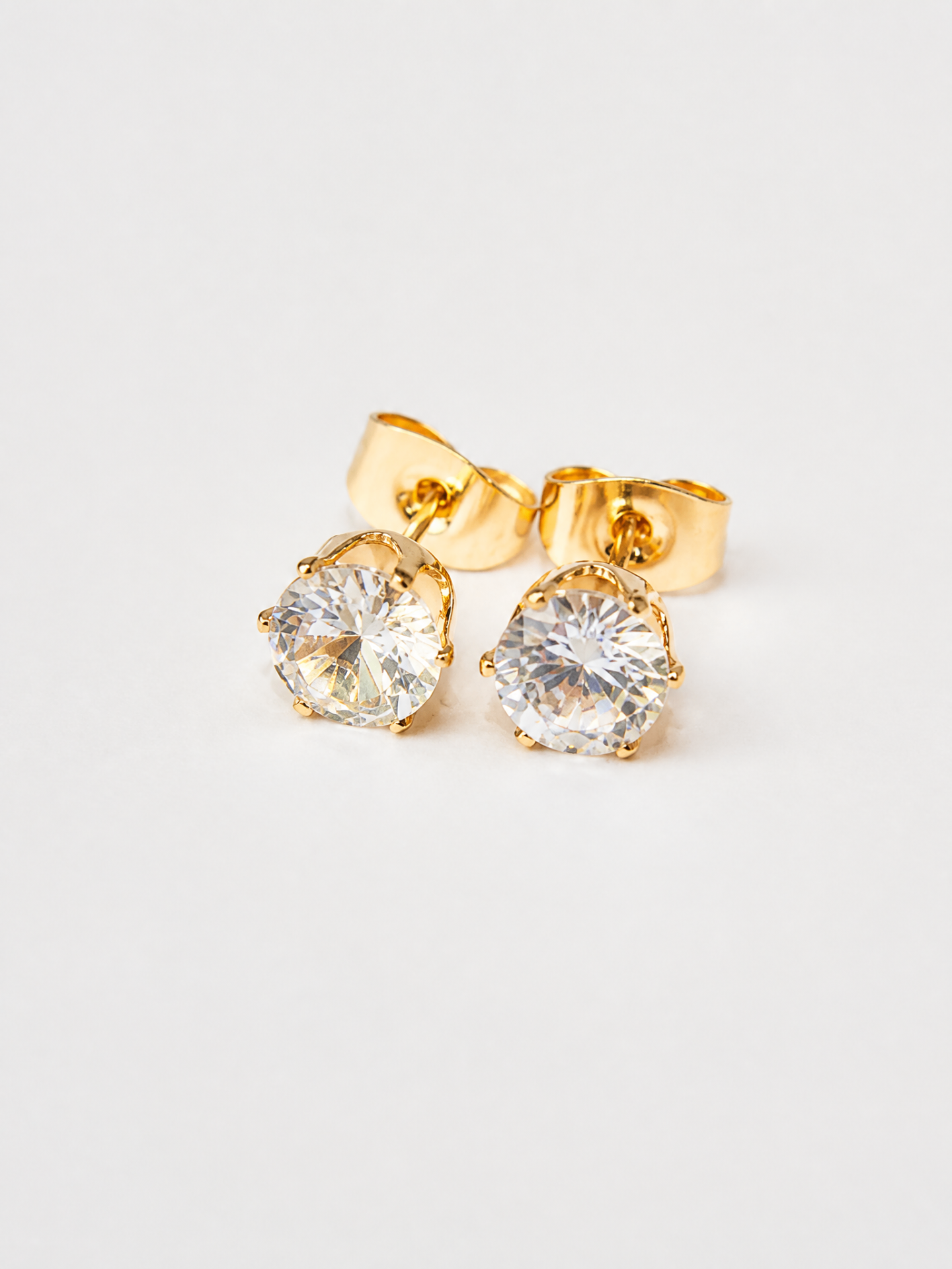 Aretes Cristal Blanco