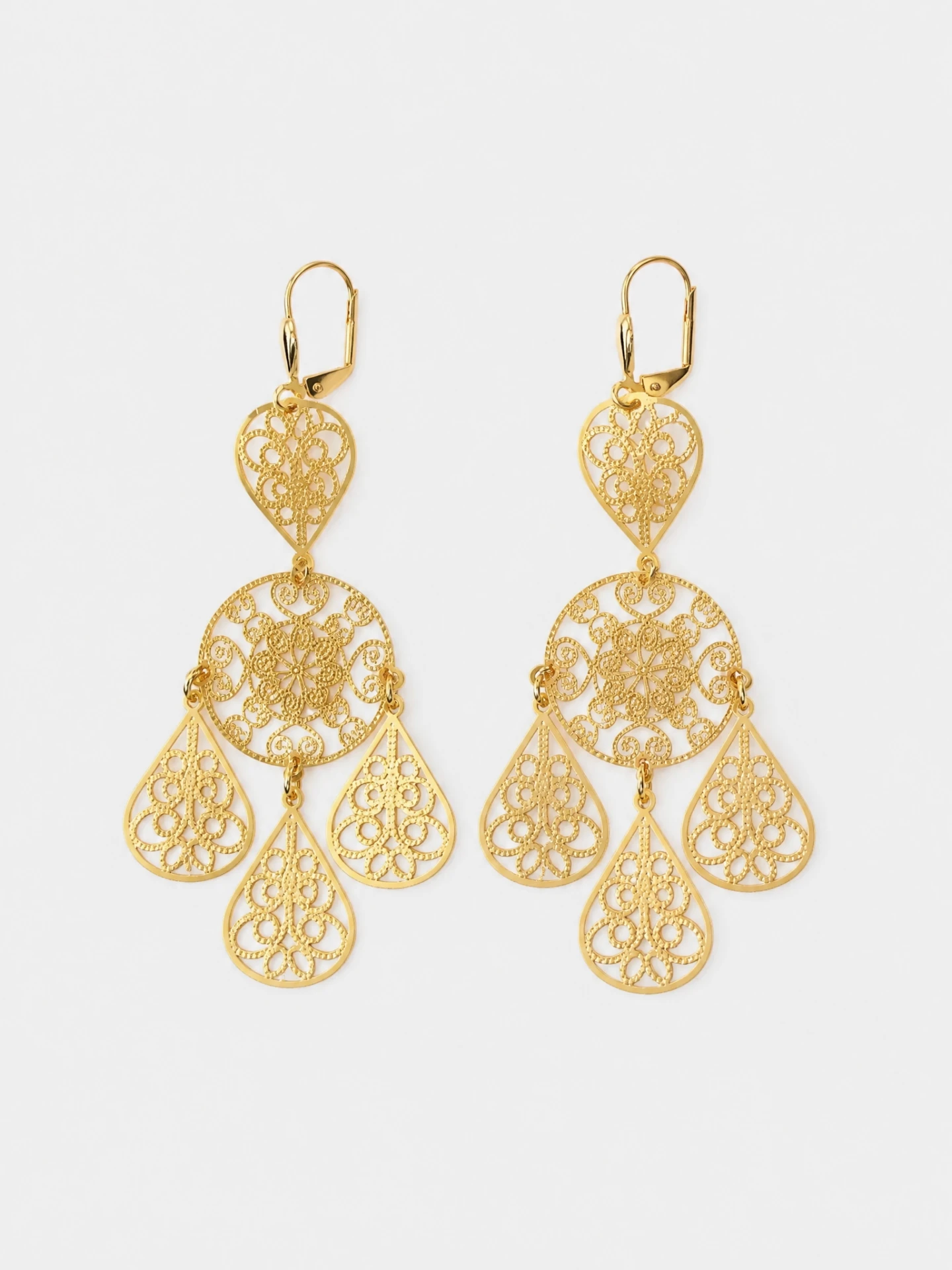 Aretes Gota Mandala