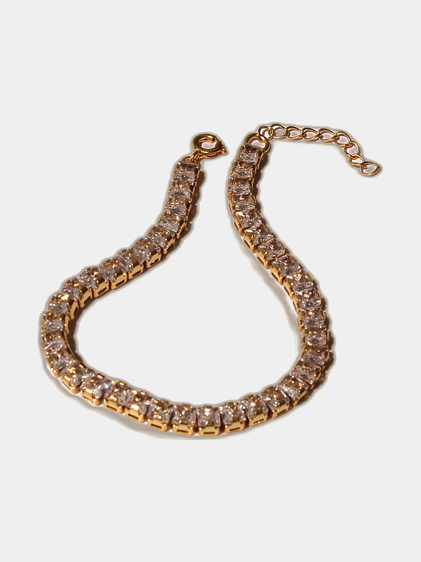 Pulsera Circón Cuadrado