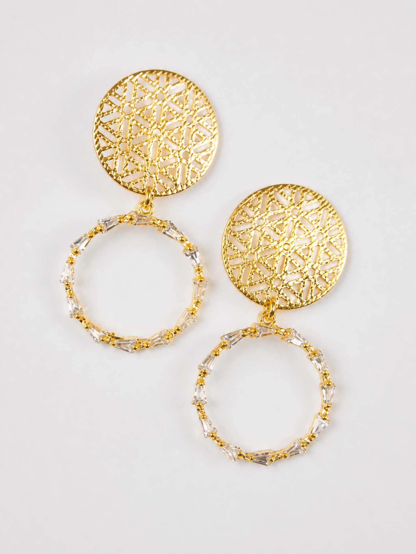 Aretes Mandala Cristal